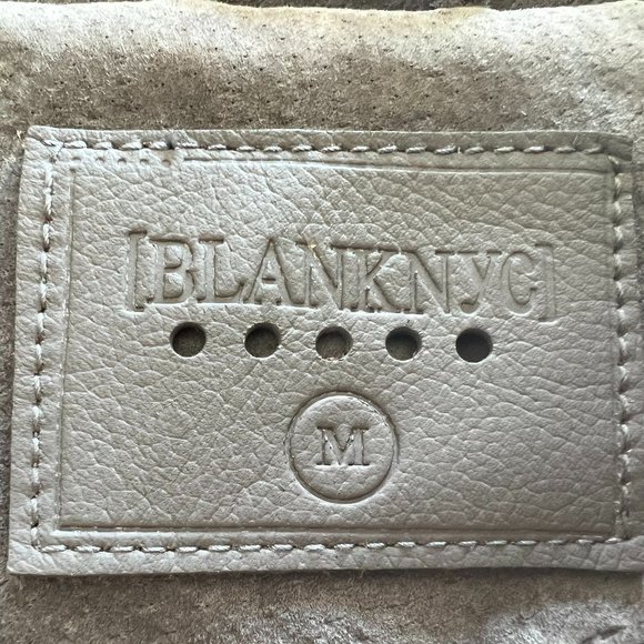 BLANKNYC Grey Genuine Suede Leather Jacket size Medium - Picture 3 of 7